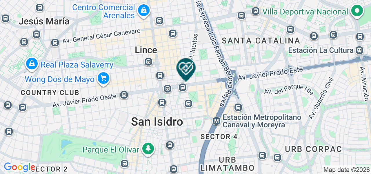 Mapa de Centro Camelias