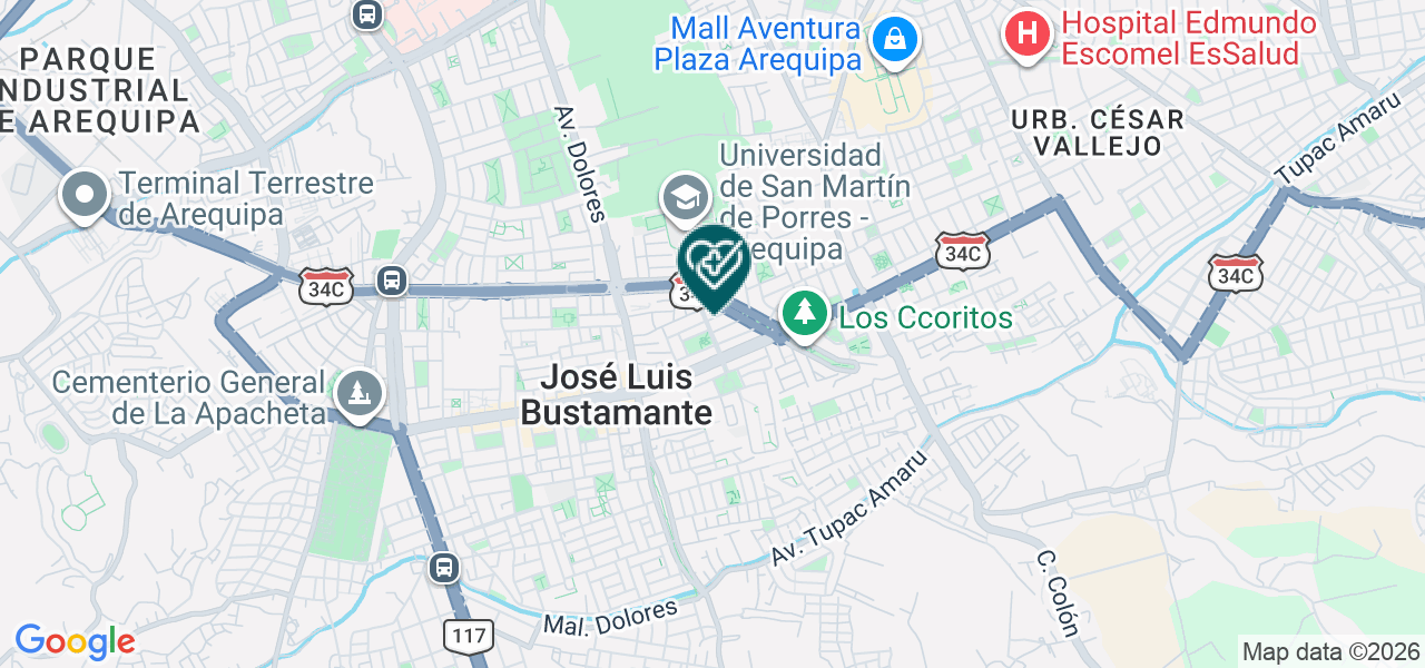 Mapa de Consultorio Odontológico