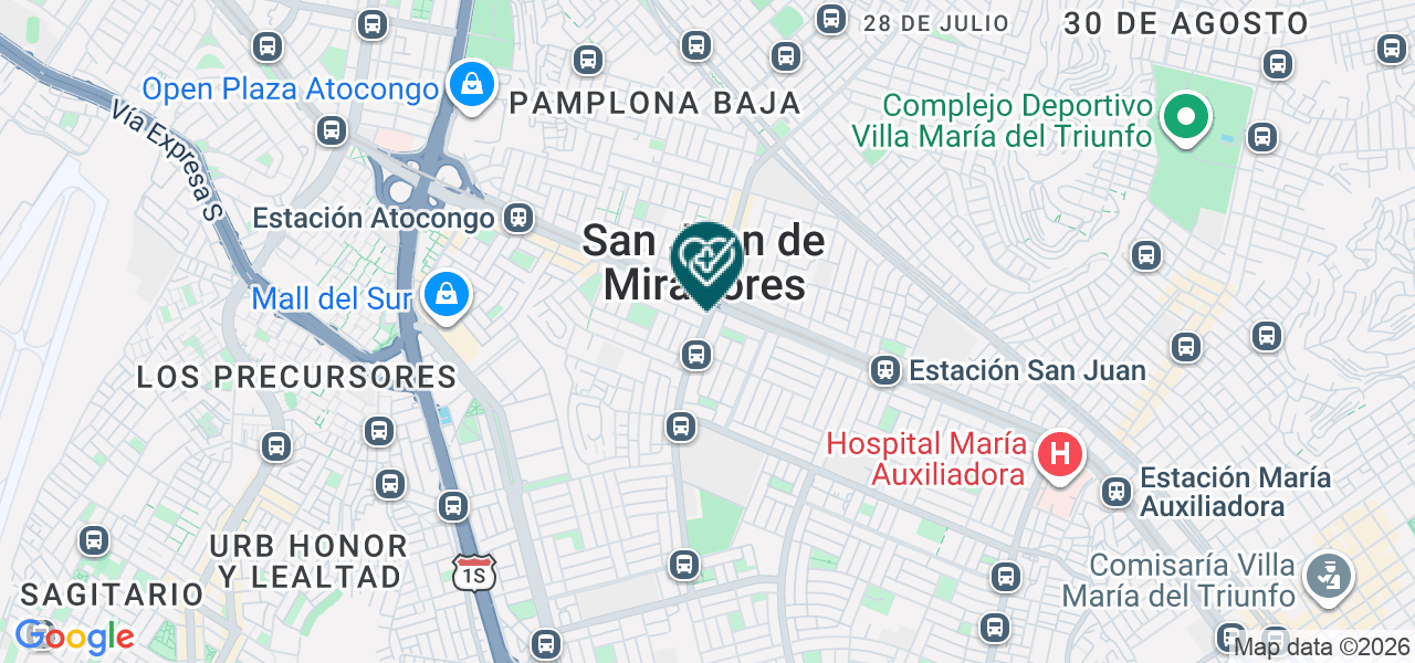 Mapa de Centro Odontologico Dental City