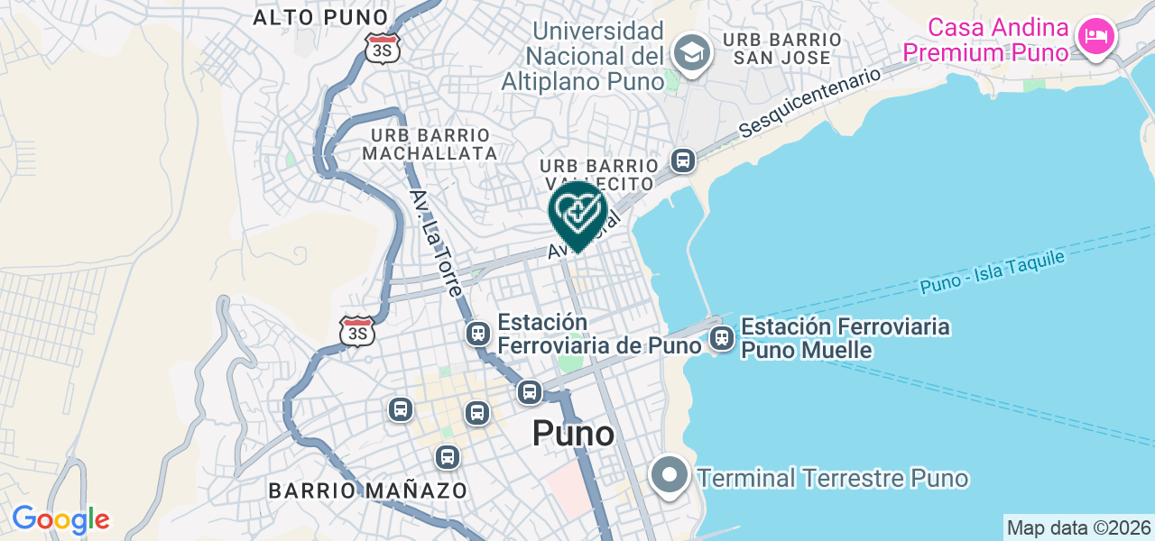 Mapa de Clinica Prosalud