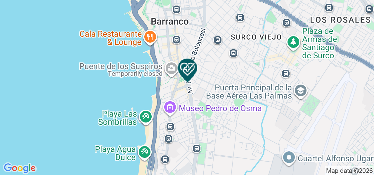Mapa de Consultorio Dental Felix