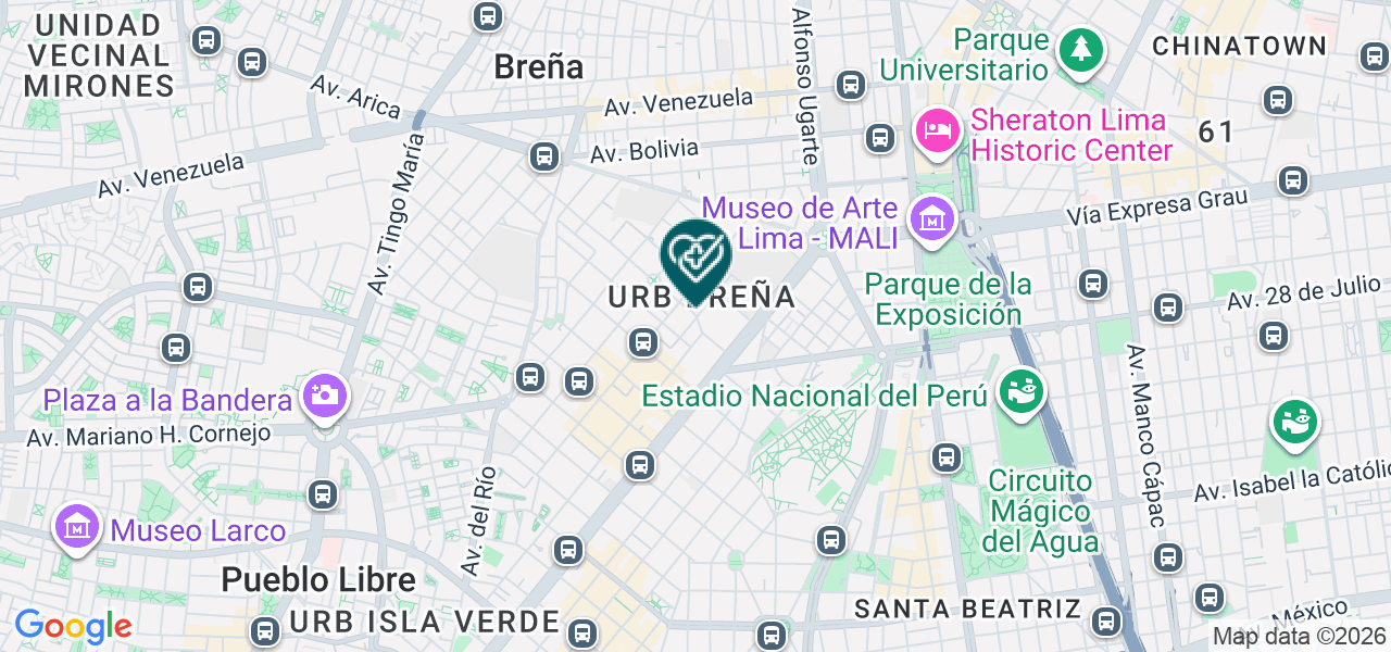 Mapa de Optica Paola