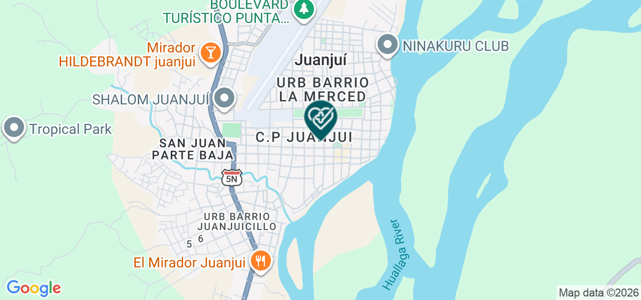 Mapa de Consultorio Medico Angeles