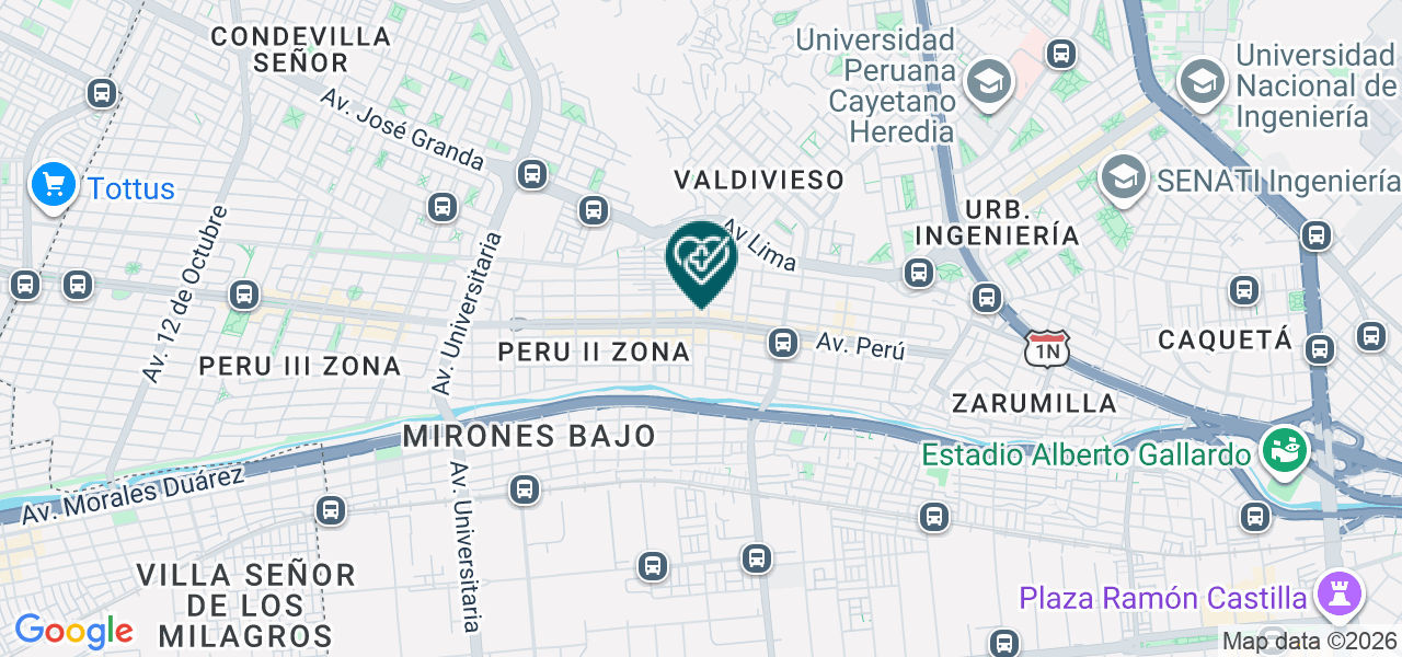 Mapa de Ceferino Oscar Borja Palomino