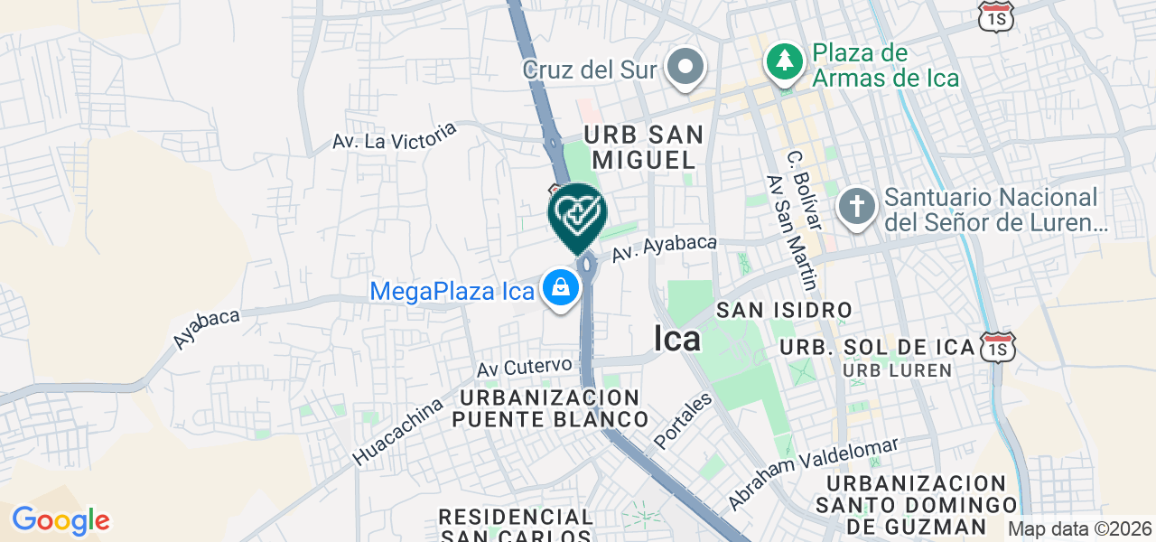 Mapa de Tecnomedica S.A.C.