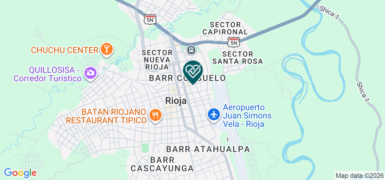 Mapa de Centro Radiológico Rioja