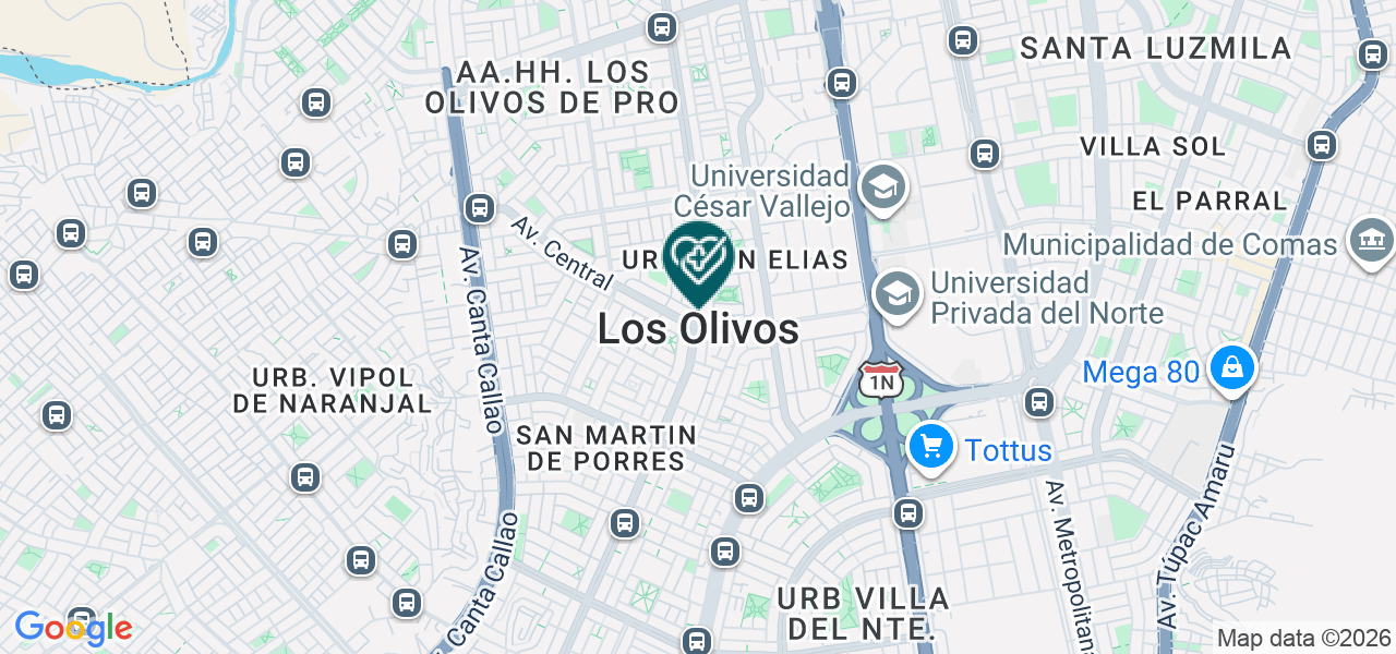Mapa de Consultorio Psicologico Ludo Kids