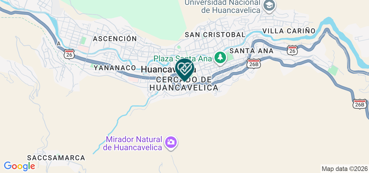 Mapa de Juan Pablo Ii