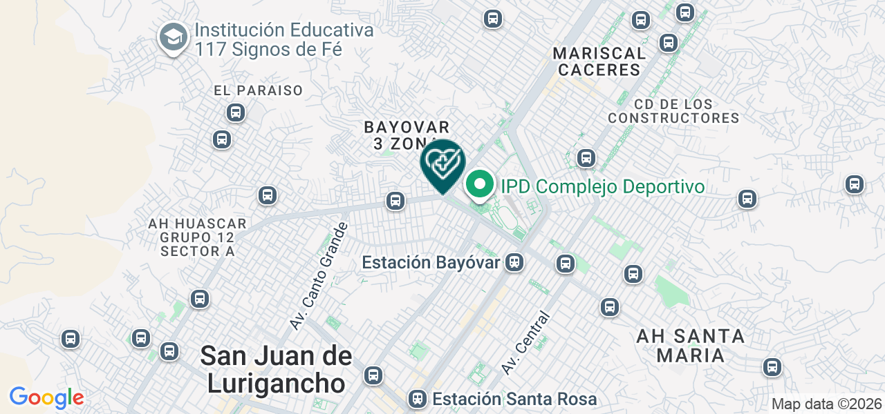 Mapa de Globaldent