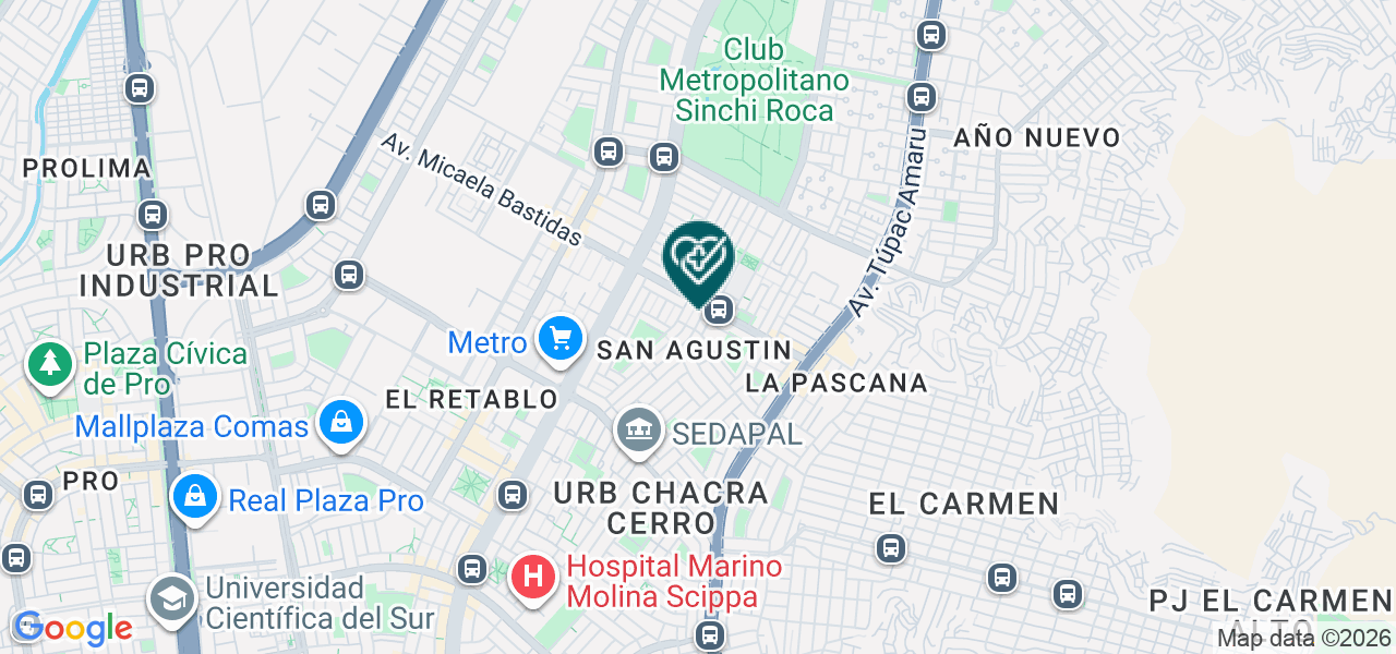 Mapa de Consultorio Medico Cubano