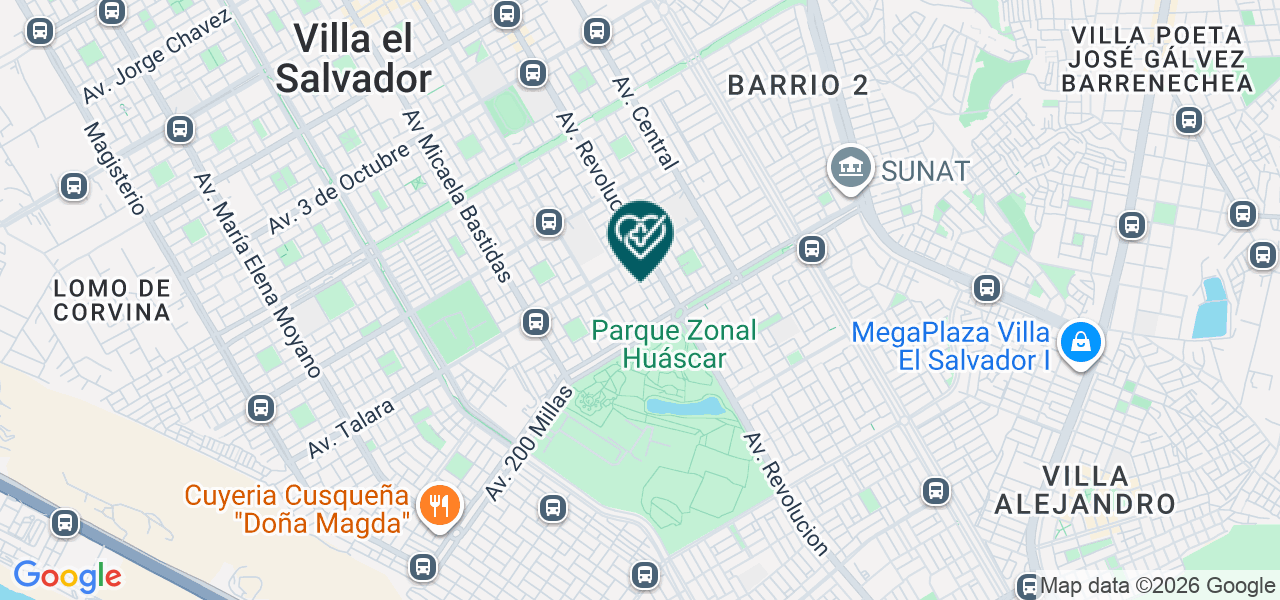 Mapa de Consultorio Dental