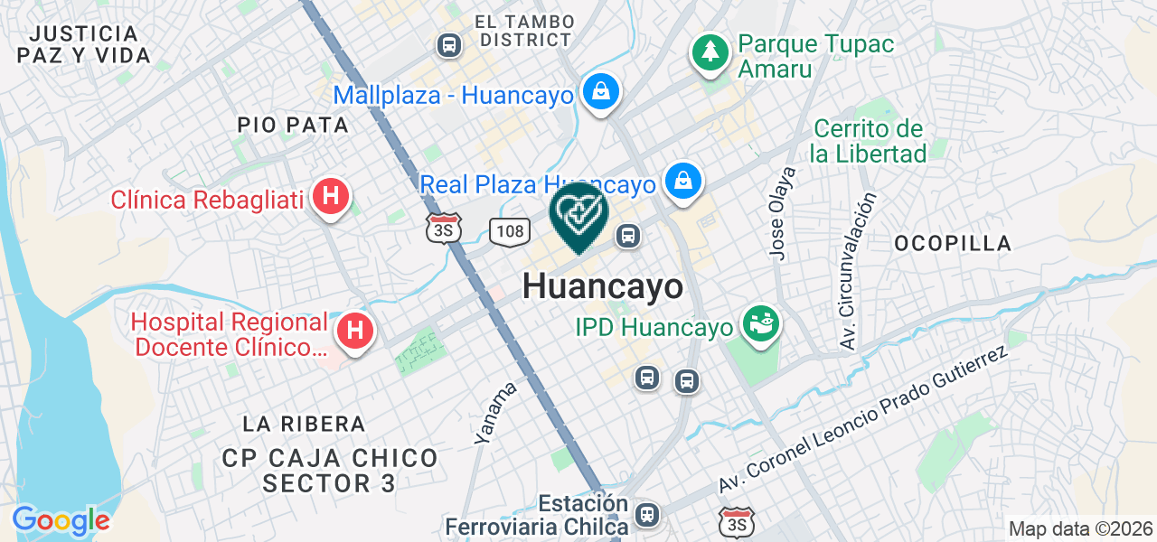 Mapa de Centro Oftalmologico "mesia
