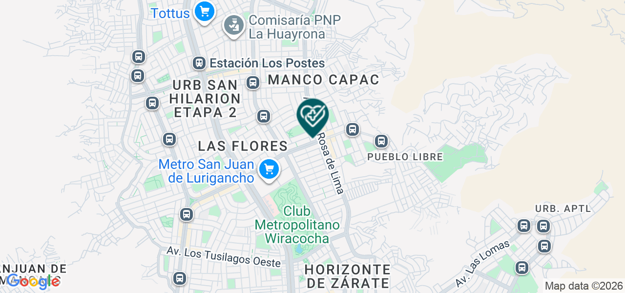 Mapa de Dental Mejia