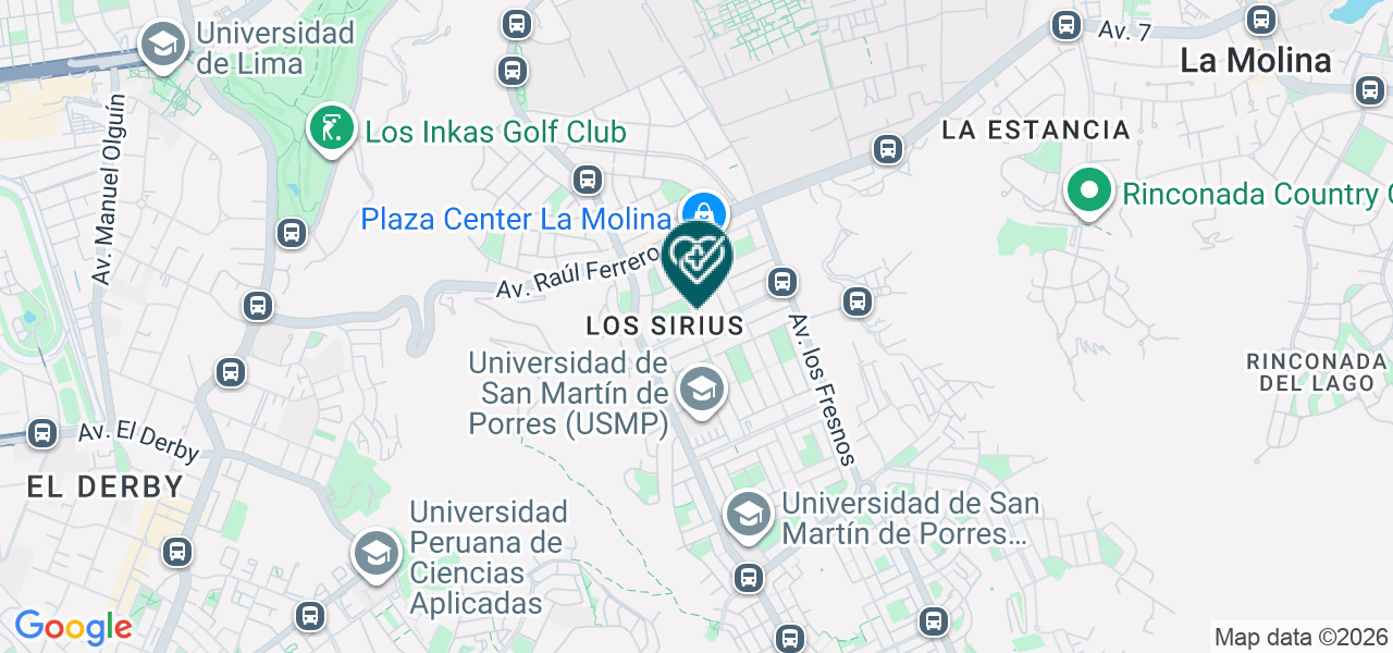 Mapa de Consultorio Medico
