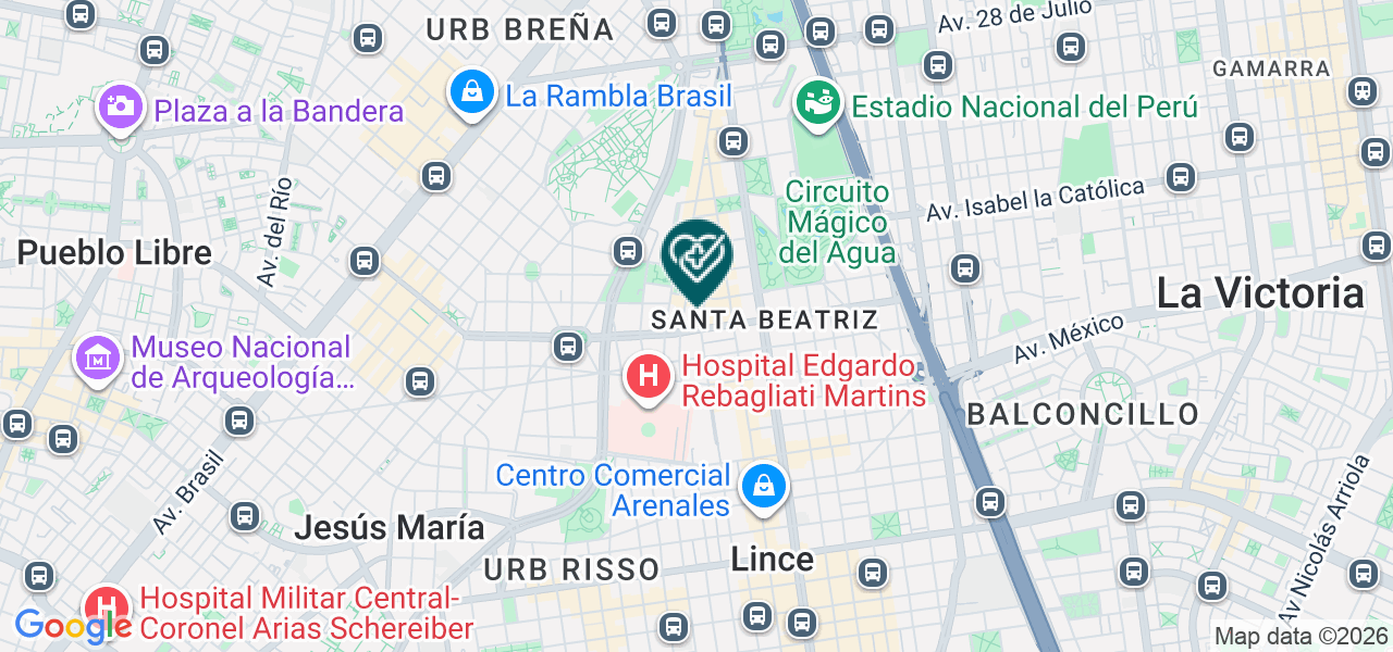 Mapa de Centro Dr Galvez