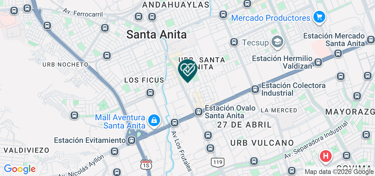 Mapa de Consultorio Dental Julca