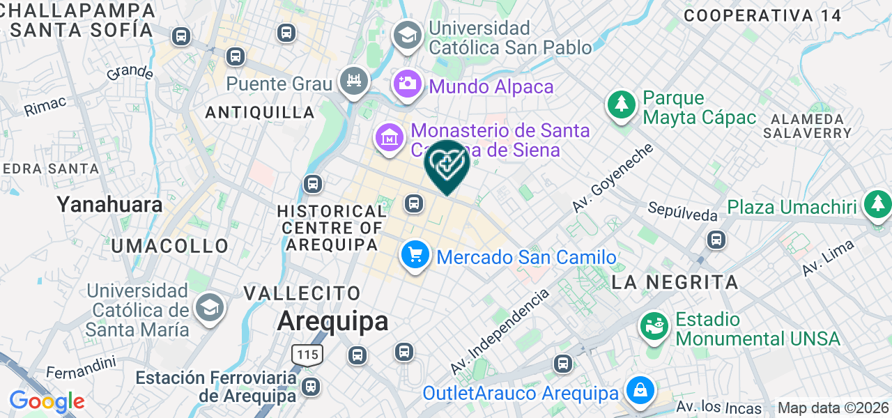 Mapa de Consultorio Médico- Oftalmología