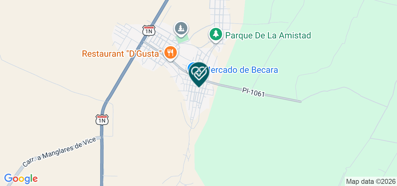 Mapa de Consltorio Medico Niño Sano