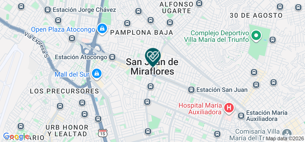 Mapa de Laboratorio Clinico Distribuidora San Diego E.I.R.L.