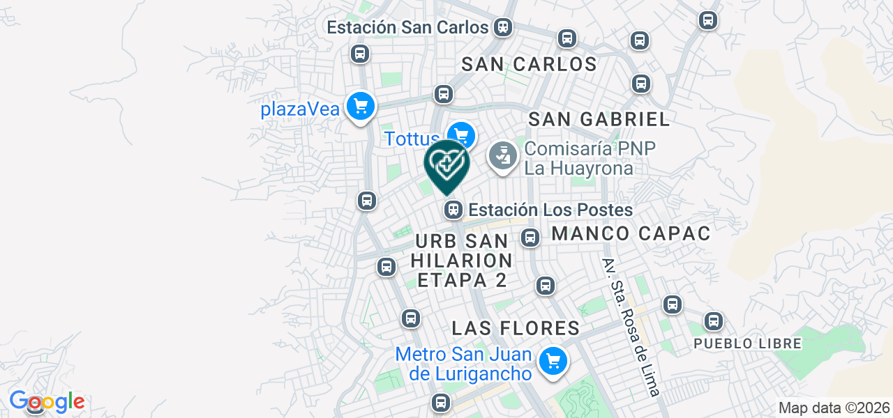 Mapa de Evelyn del Carmen Acuña Diaz