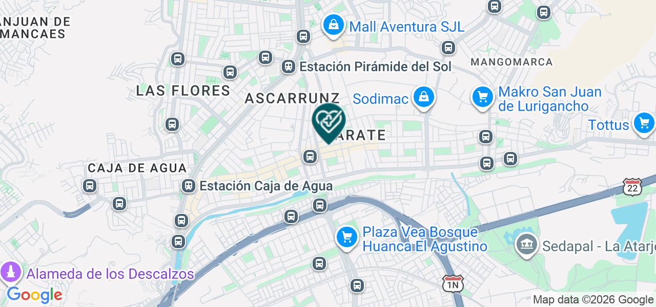 Mapa de Kelli Esther Juan de Dios Hidalgo