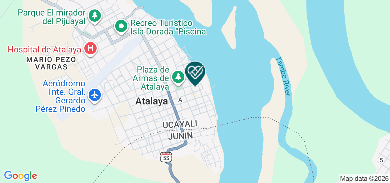 Mapa de Centro Medico Ocupacional Atalaya