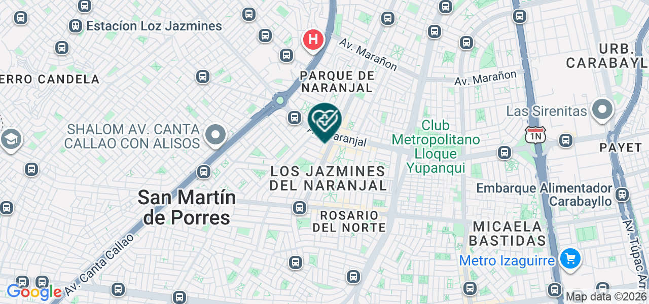 Mapa de Consultorio Odoontològico Zully Dent