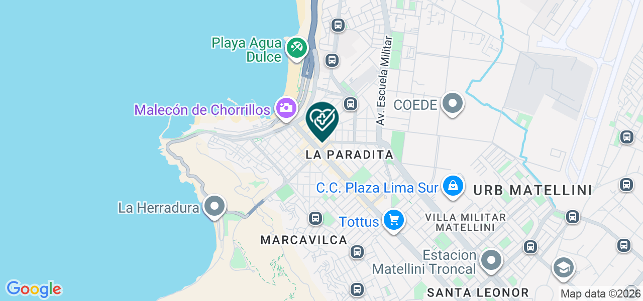 Mapa de Carisalud