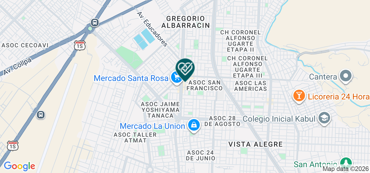 Mapa de Neo Dental