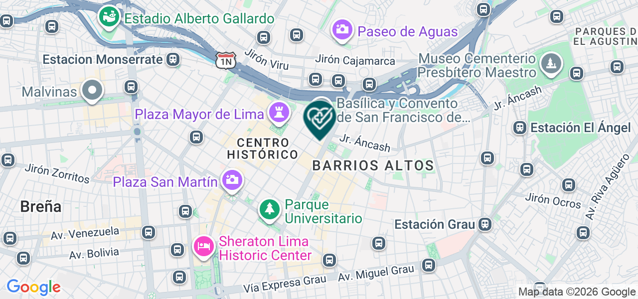 Mapa de Asis Dent - Odontologia Especializada