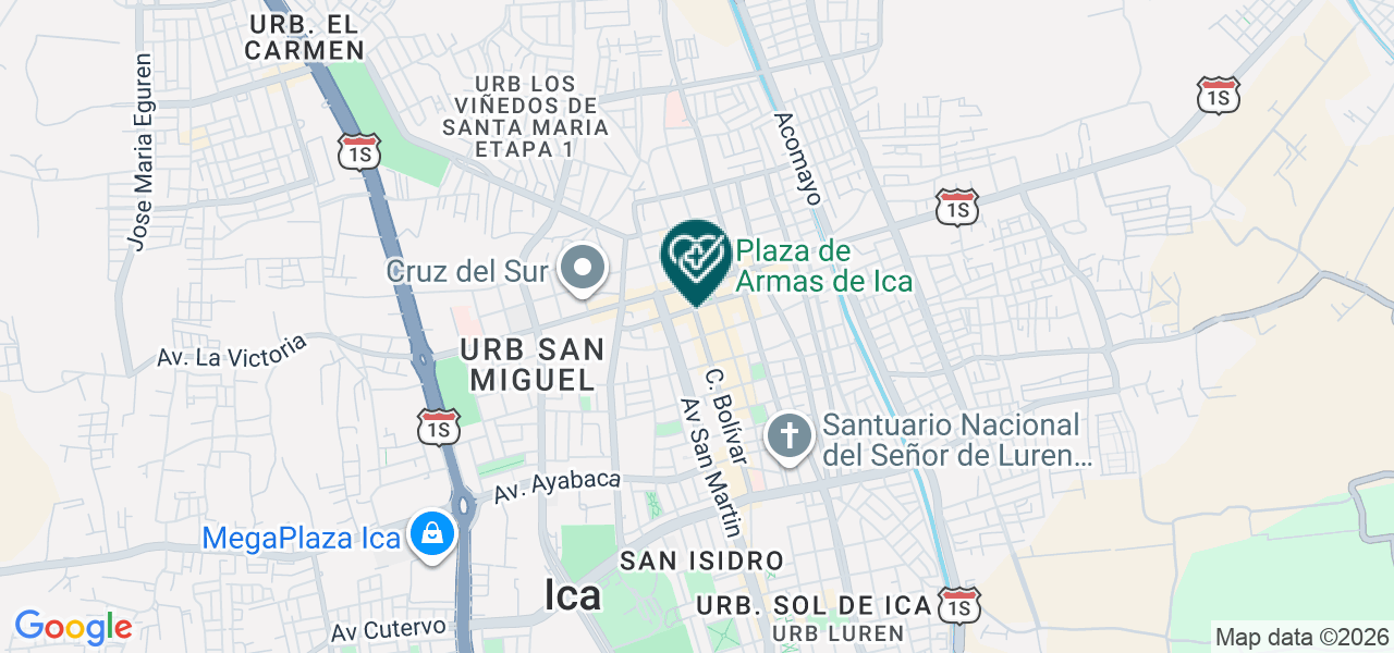Mapa de Munive