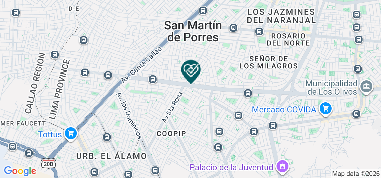 Mapa de Bustos Orihuela Wilder Lenin