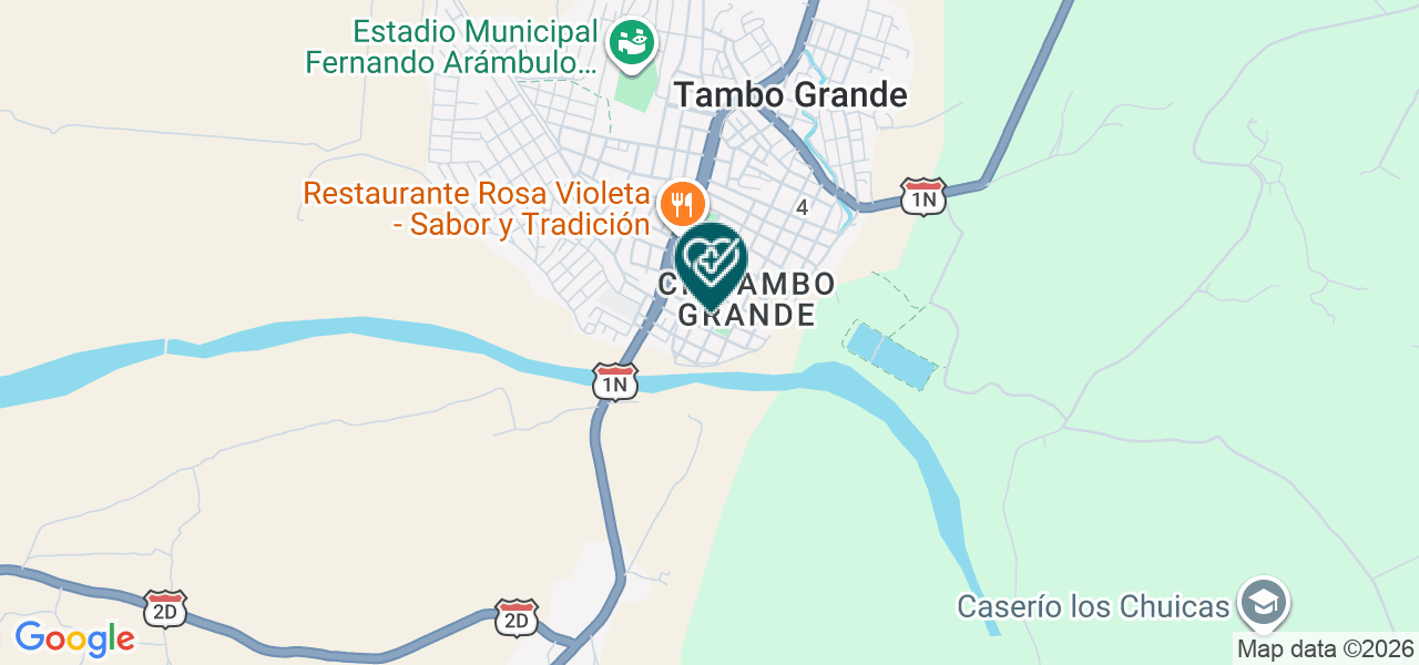 Mapa de Consultorio Médico Dr. Rosillo