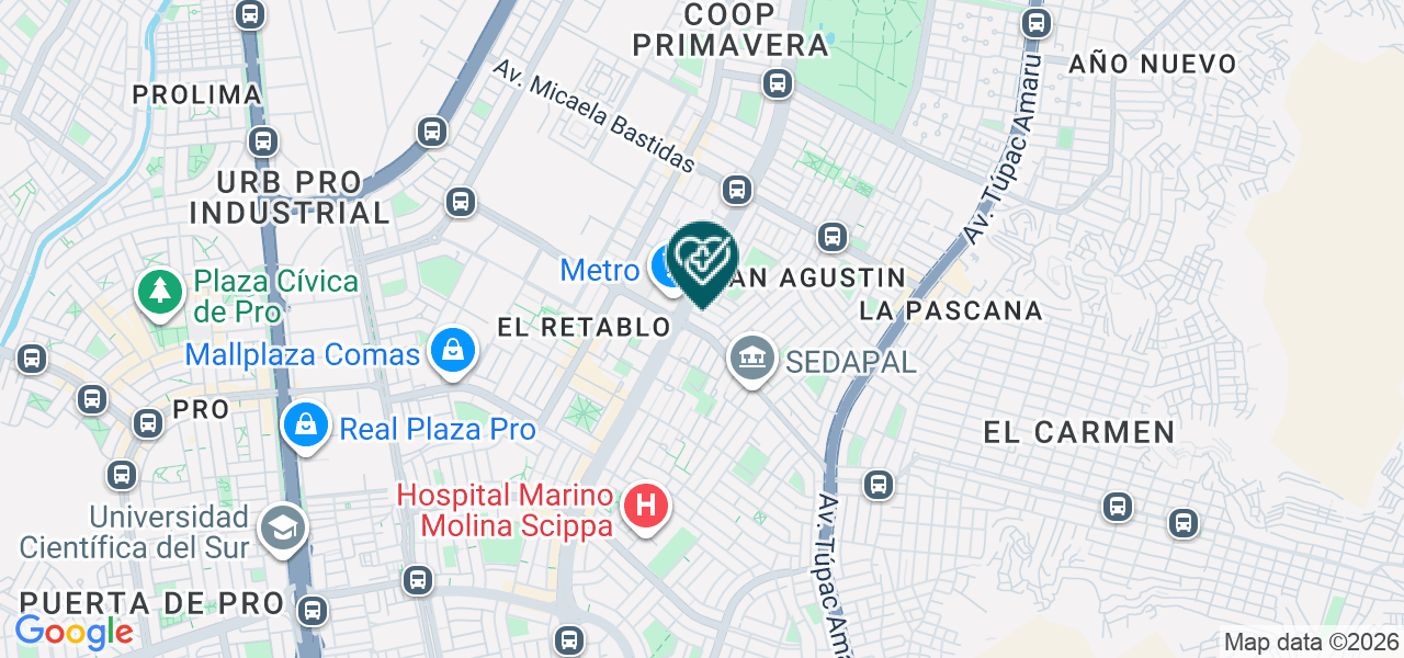 Mapa de Odontologico Kerigma