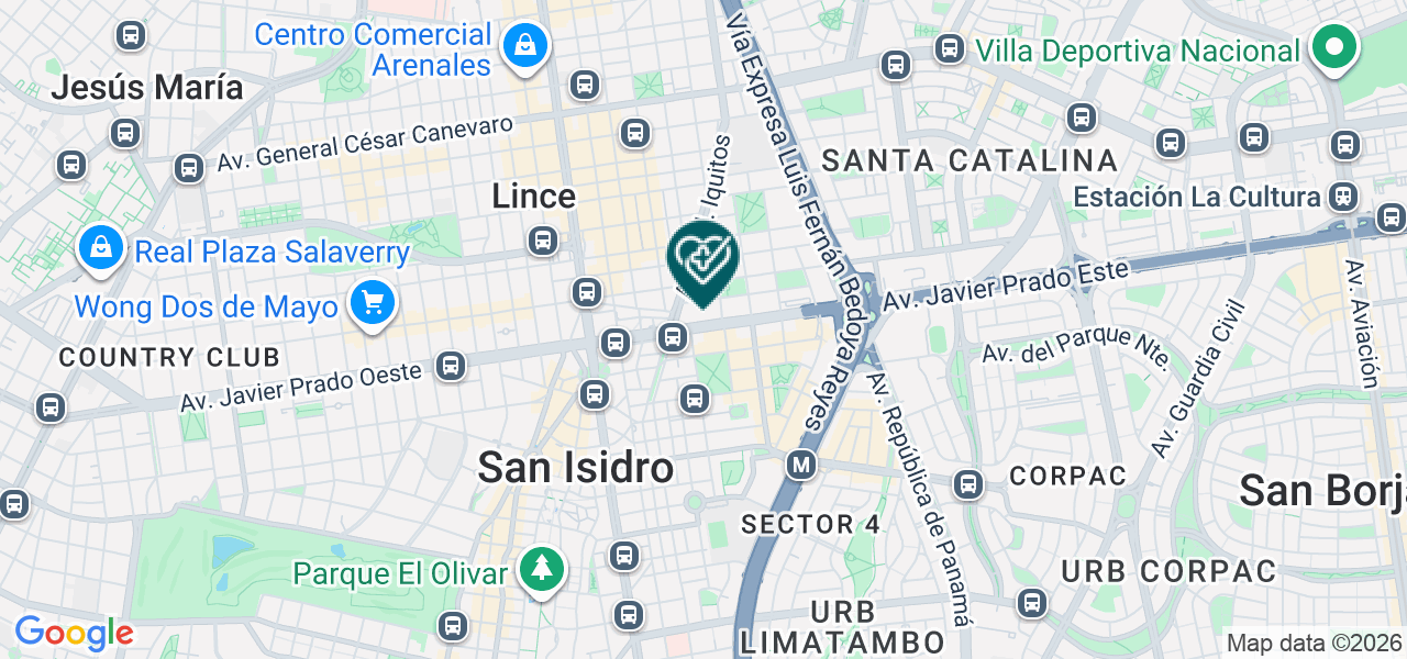Mapa de Clinicalhome