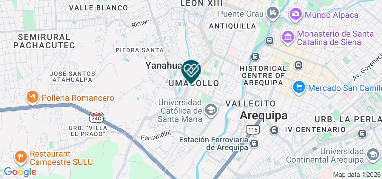 Mapa de Melo Clinica de Fertilidad, Ginecologia y Obstetricia