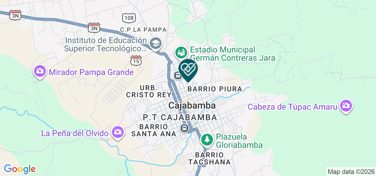 Mapa de Las Mercedes