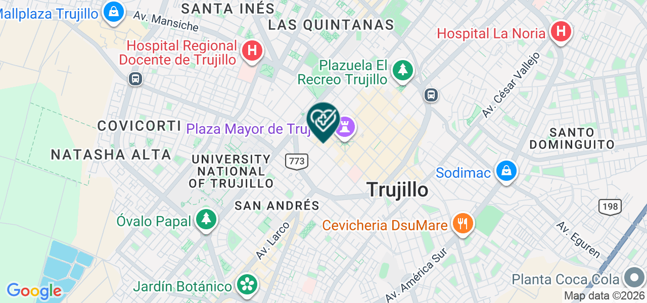 Mapa de Valesalud SAC