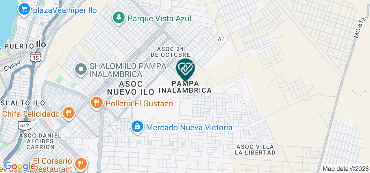 Mapa de So Tu Salud SAC