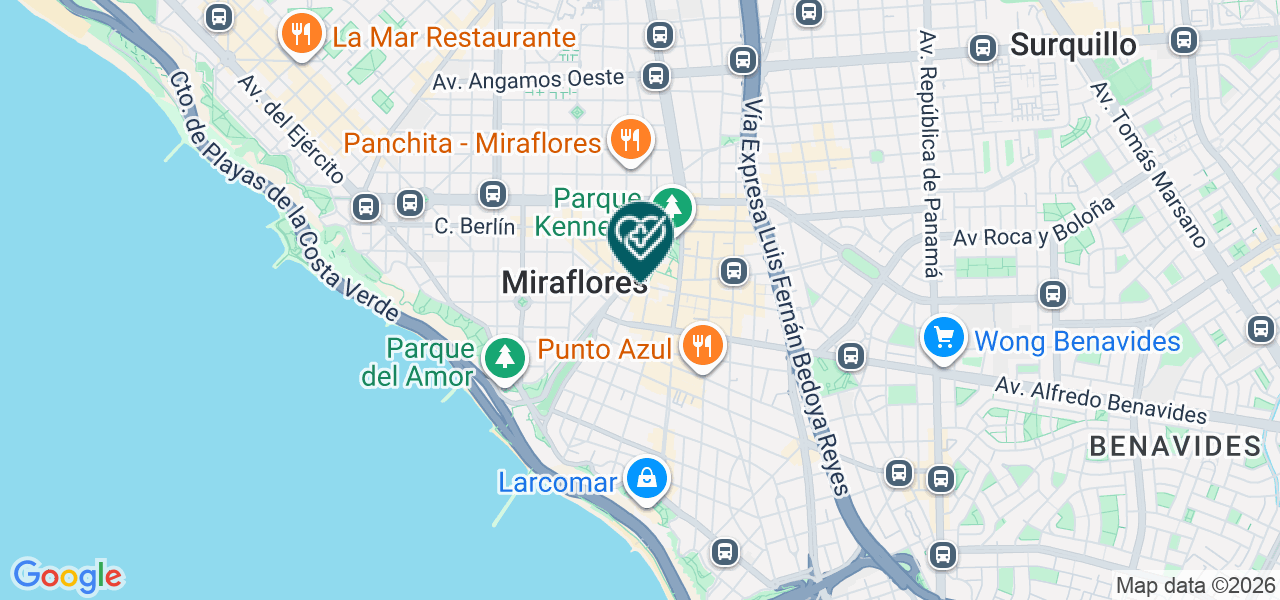 Mapa de Gerardo Feliciano Laveriano Alfaro