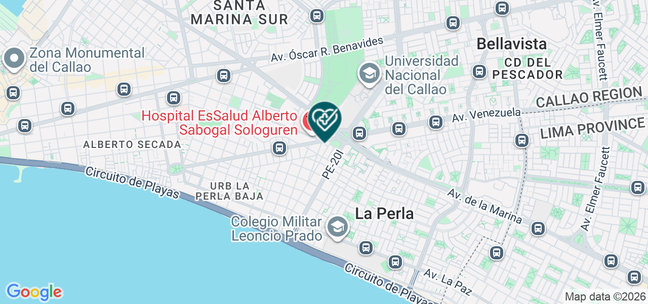 Mapa de Icadic SAC