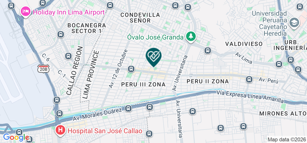 Mapa de Del Pino Mendoza Ernesto Humberto