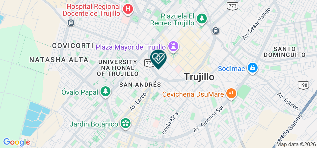Mapa de Consultorio Dental