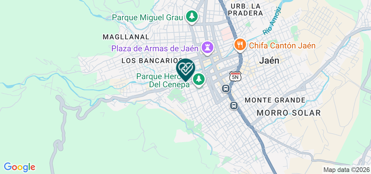 Mapa de Clinica San Juan