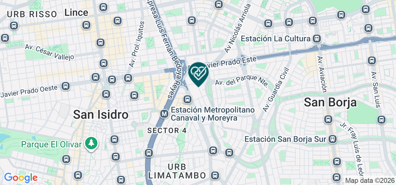 Mapa de Instituto de Imagenes Medicas S.A.C.