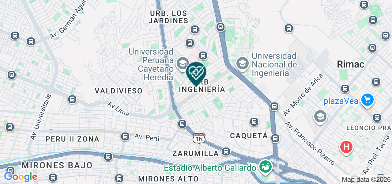 Mapa de Solvision Opticas