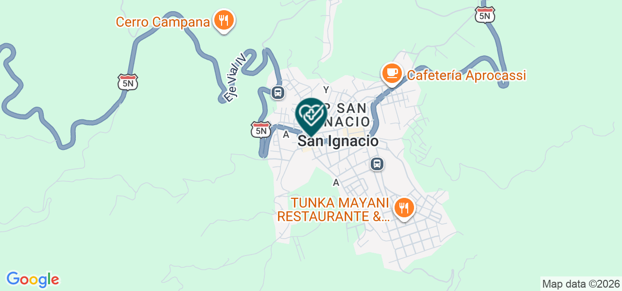 Mapa de Óptica Nueva Vision