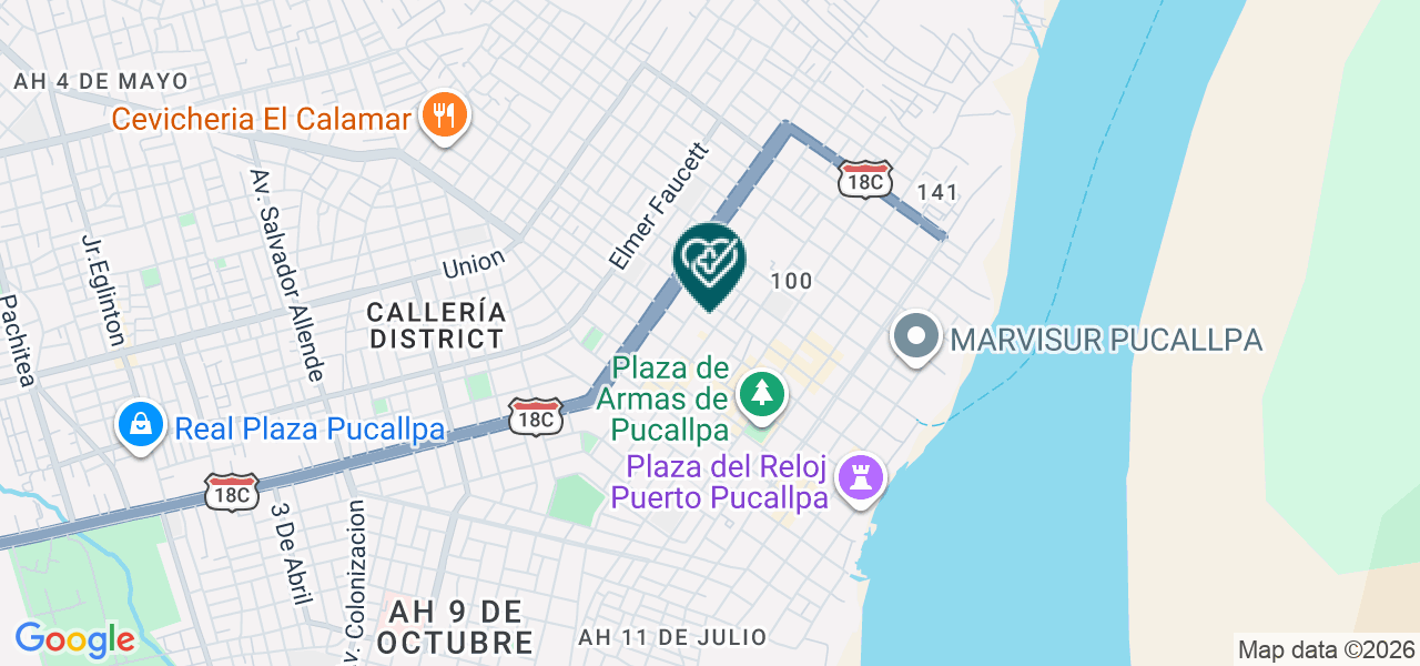 Mapa de Clinica Esmedic