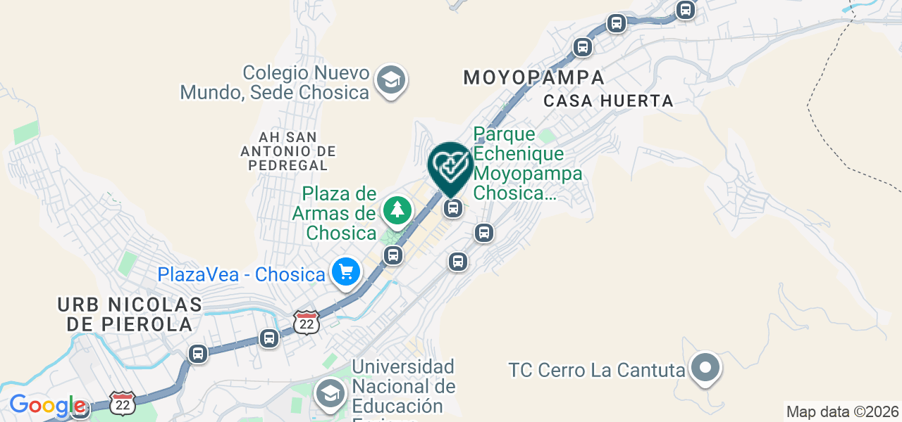 Mapa de Consultorio Dental Rivas Dent