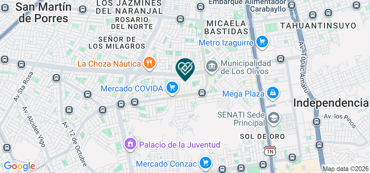 Mapa de Dental Magic S.A.C